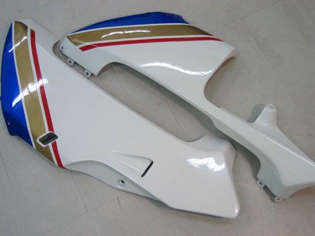 Preisgünstige Honda CBR600RR Motorrad Verkleidung 2005-2006 - Blau Weiss Gelb Rothmans