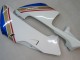 Preisgünstige Honda CBR600RR Motorrad Verkleidung 2005-2006 - Blau Weiss Gelb Rothmans