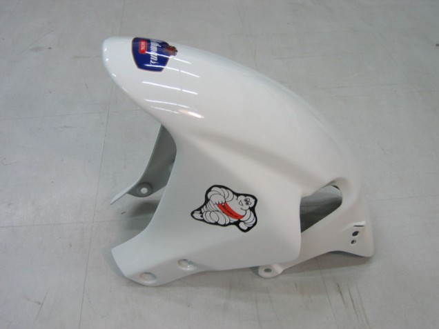 Preisgünstige Honda CBR600RR Motorrad Verkleidung 2005-2006 - Blau Weiss Gelb Rothmans
