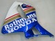 Preisgünstige Honda CBR600RR Motorrad Verkleidung 2005-2006 - Blau Weiss Gelb Rothmans