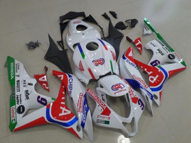Preisgünstige Honda CBR600RR Motorrad Verkleidung 2007-2008 - Weiss Rot Blau Grun Pata 6