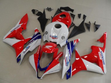 Preisgünstige Honda CBR600RR Motorrad Verkleidung 2007-2008 - Weiss Rot Blau