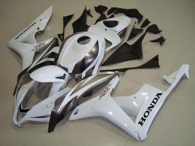 Preisgünstige Honda CBR600RR Motorrad Verkleidung 2007-2008 - Weiss Silber