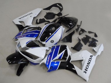 Preisgünstige Honda CBR600RR Motorrad Verkleidung 2013-2023 - Weiss Blau Glanzendes Schwarz OEM Stil