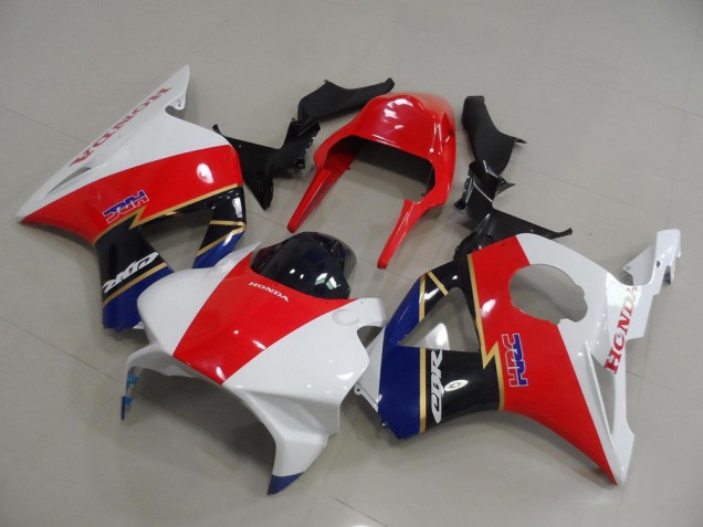 Preisgünstige Honda CBR900RR 954 Motorrad Verkleidung 2002-2003 - Rot Weiss Dunkel Blau