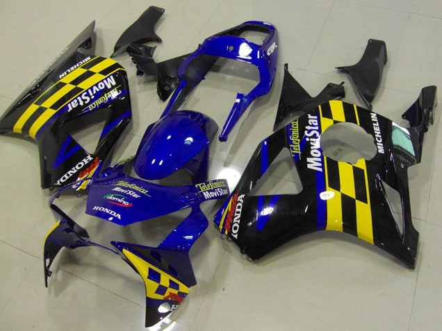 Preisgünstige Honda CBR900RR 954 Motorrad Verkleidung 2002-2003 - Blau MoviStar