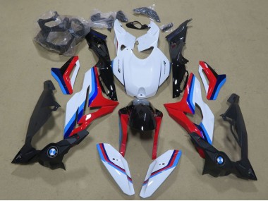 Preisgünstige BMW S1000R Motorrad Verkleidung 2017-2018 - Weiss Blau Rot Schwarz