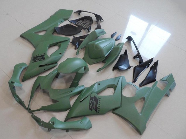 Preisgünstige Suzuki GSXR 1000 Motorrad Verkleidung 2005-2006 - Matt Armee Grun