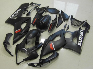 Preisgünstige Suzuki GSXR 1000 Motorrad Verkleidung 2005-2006 - Matt Schwarz Weiss Rot