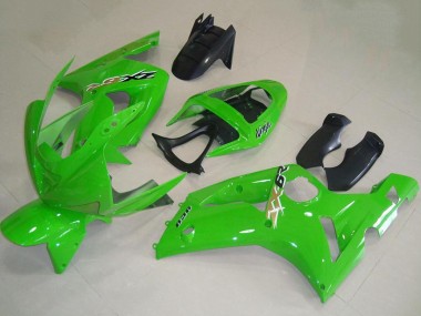 Preisgünstige Kawasaki ZX6R Motorrad Verkleidung 2003-2004 - Grun
