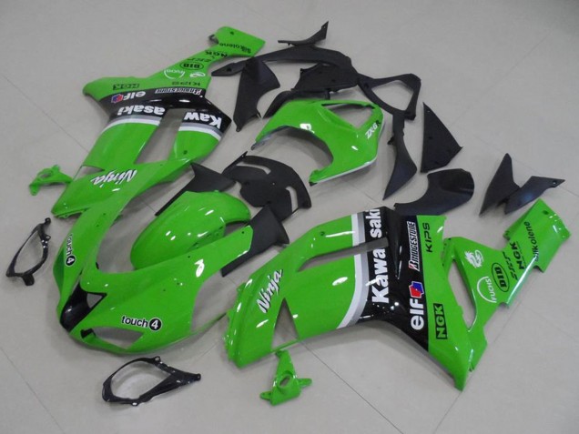 Preisgünstige Kawasaki ZX6R Motorrad Verkleidung 2007-2008 - Grun Arrow