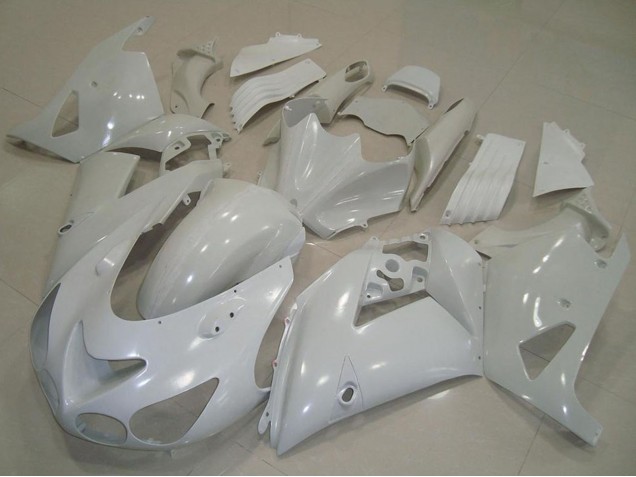 Preisgünstige Kawasaki ZX14R ZZR1400 Motorrad Verkleidung 2006-2011 - Weiss