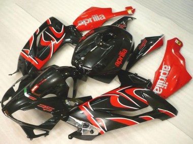 Preisgünstige Aprilia RS125 Motorrad Verkleidung 2006-2011 - Schwarz Rot