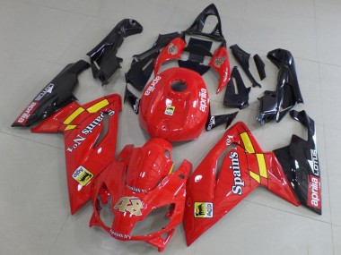 Preisgünstige Aprilia RS125 Motorrad Verkleidung 2006-2011 - Rot Schwarz Gelb