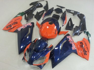 Preisgünstige Aprilia RS125 Motorrad Verkleidung 2006-2011 - Orange Dunkel Blau