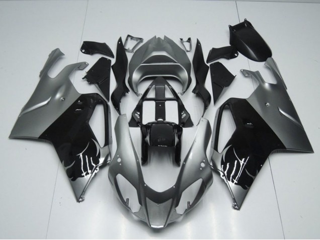 Preisgünstige Aprilia RSV1000 Motorrad Verkleidung 2003-2006 - Glanzendes Schwarz Grau