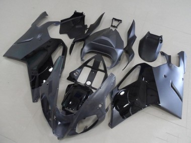 Preisgünstige Aprilia RSV1000 Motorrad Verkleidung 2003-2006 - Glanzendes Schwarz Grau
