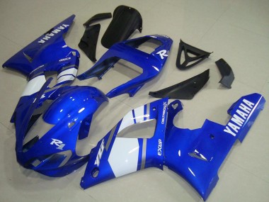 Preisgünstige Yamaha YZF R1 Motorrad Verkleidung 2000-2001 - Blau Weiss