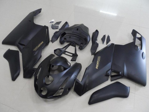 Preisgünstige Ducati 999 Motorrad Verkleidung 2003-2004 - Matt Schwarz