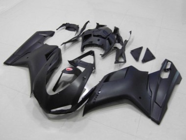 Preisgünstige Ducati 848 Motorrad Verkleidung 2007-2014 - Matt Schwarz
