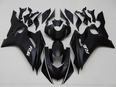 Preisgünstige Yamaha YZF R6 Motorrad Verkleidung 2017-2023 - Matt Schwarz
