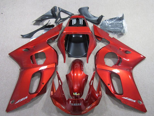 Preisgünstige Yamaha YZF R6 Motorrad Verkleidung 1998-2002 - Rot