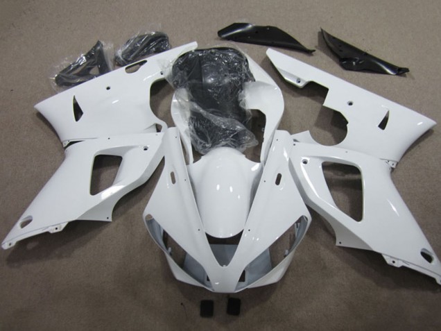 Preisgünstige Yamaha YZF R1 Motorrad Verkleidung 2000-2001 - Glanzendes Weiss
