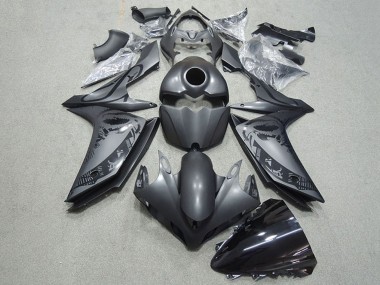 Preisgünstige Yamaha YZF R1 Motorrad Verkleidung 2007-2008 - Matt Schwarz