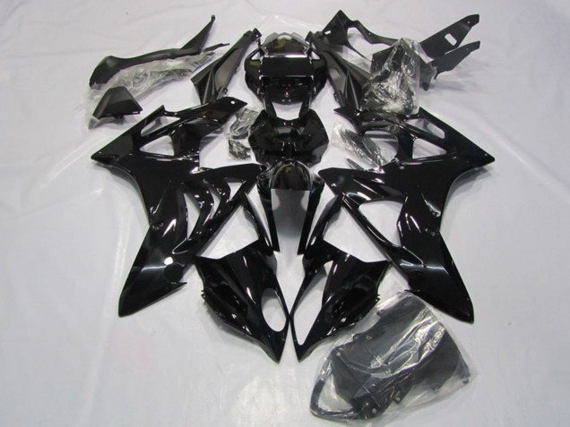 Preisgünstige BMW S1000RR Motorrad Verkleidung 2009-2014 - Glanzendes Schwarz