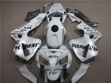 Preisgünstige Honda CBR600RR Motorrad Verkleidung 2005-2006 - Weiss Schwarz Repsol