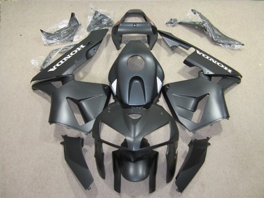 Preisgünstige Honda CBR600RR Motorrad Verkleidungen Kit 2005-2006 - Matt Schwarz