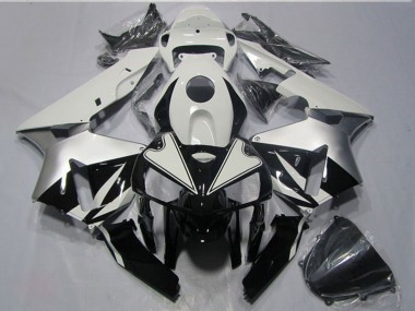 Preisgünstige Honda CBR600RR Motorrad Verkleidungen Kit 2005-2006 - Weiss Schwarz