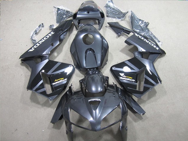 Preisgünstige Honda CBR600RR Motorrad Verkleidung 2005-2006 - Matt Schwarz
