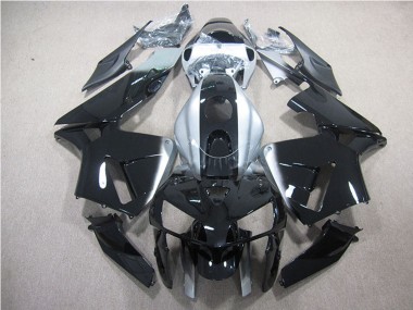 Preisgünstige Honda CBR600RR Motorrad Verkleidung 2005-2006 - Glanzendes Schwarz Silber