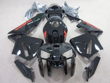 Preisgünstige Honda CBR600RR Motorrad Verkleidung 2005-2006 - Schwarz mit Rot