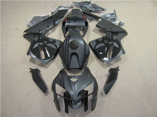Preisgünstige Honda CBR600RR Motorrad Verkleidung Kit 2005-2006 - Matt Schwarz