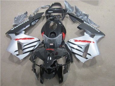 Preisgünstige Honda CBR600RR Motorrad Verkleidung 2005-2006 - Glanzendes Schwarz Silber Rot
