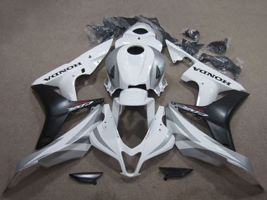 Preisgünstige Honda CBR600RR Motorrad Verkleidung 2007-2008 - Weiss Matt Schwarz