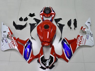 Preisgünstige Honda CBR1000RR Motorrad Verkleidung 2017-2023 - Weiss Rot Blau Schwarz HRC