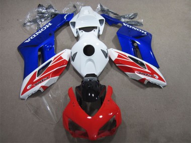 Preisgünstige Honda CBR1000RR Motorrad Verkleidung 2004-2005 - Weiss Rot Blau
