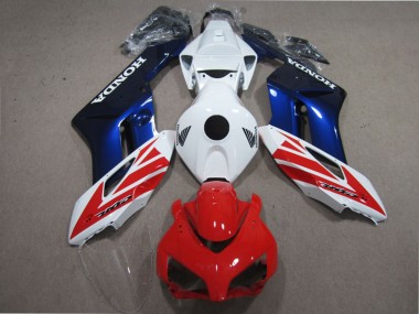 Preisgünstige Honda CBR1000RR Motorrad Verkleidung Kit 2004-2005 - Weiss Rot Blau