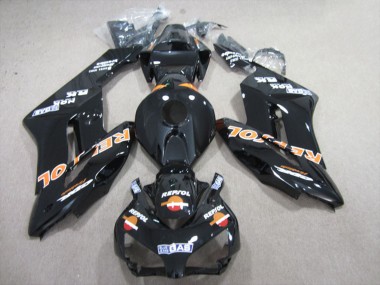 Preisgünstige Honda CBR1000RR Motorrad Verkleidung 2004-2005 - Glanzendes Schwarz Orange Repsol