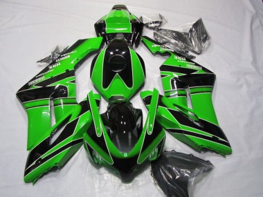 Preisgünstige Honda CBR1000RR Motorrad Verkleidung 2004-2005 - Grun Glanzendes Schwarz