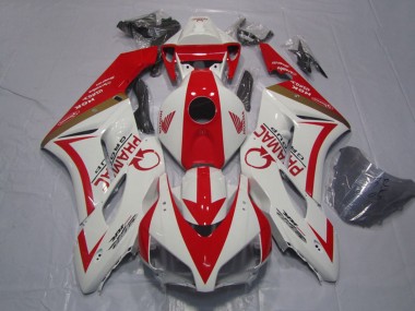 Preisgünstige Honda CBR1000RR Motorrad Verkleidung 2004-2005 - Weiss Rot Pramac