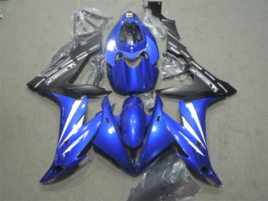Preisgünstige Honda CBR1000RR Motorrad Verkleidung 2004-2005 - Blau Weiss Matt Schwarz