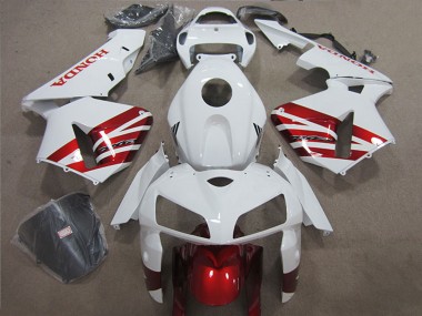 Preisgünstige Honda CBR1000RR Motorrad Verkleidung 2004-2005 - Weiss Rot Schwarz