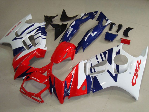 Preisgünstige Honda CBR600 F3 Motorrad Verkleidung 1995-1996 - Weiss Rot Blau
