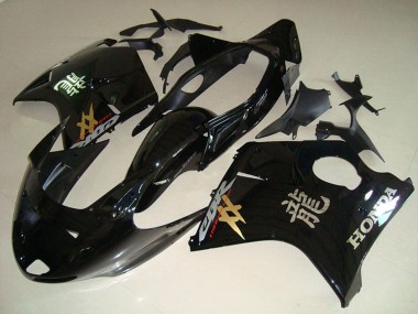 Preisgünstige Honda CBR1100XX Blackbird Motorrad Verkleidung 1996-2007 - Glanzendes Schwarz