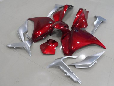 Preisgünstige Honda VFR 1200 Motorrad Verkleidung 2010-2014 - Silber Rot