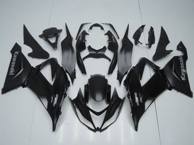 Preisgünstige Kawasaki ZX6R Motorrad Verkleidung 2013-2018 - Matt Schwarz